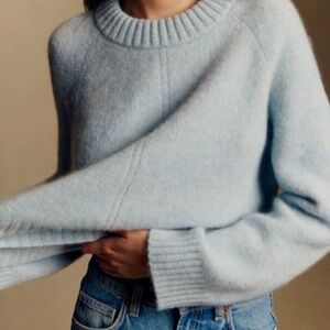 Sezane Sama Jumper Sky Blue - Size M